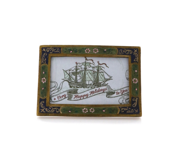 FLORENTINE FRAME-SEAFOAM