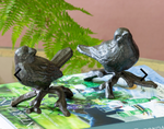 Iron Perched Birds