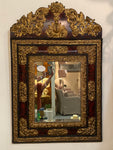 Antique Faux Tortoiseshell Mirror 4th quarter 19th c.