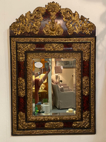 Antique Faux Tortoiseshell Mirror 4th quarter 19th c.