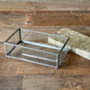 Antique Glass Guest Towel Holder