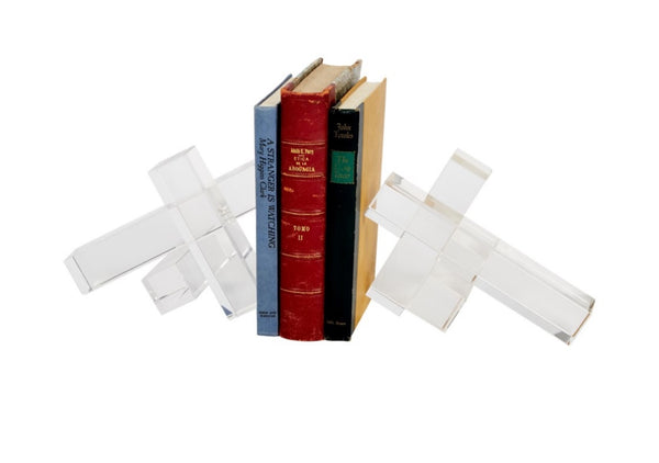 GLEN CRYSTAL BOOKENDS