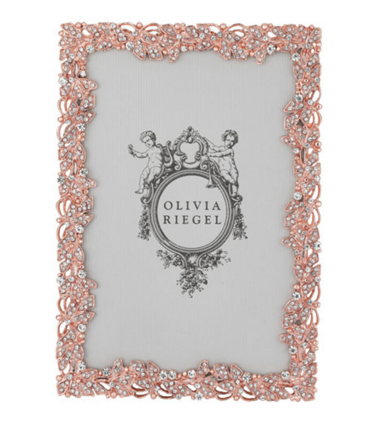 Rose Gold Lottie 4x6 Frame