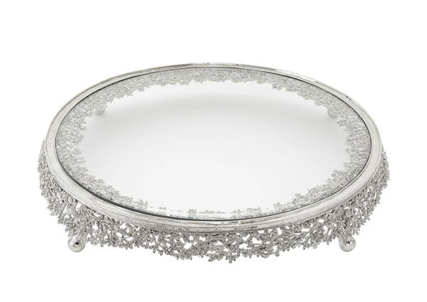 Silver Isadora Cake Plateau