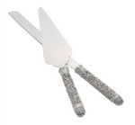 Silver Isadora Dessert Serving Set