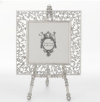 Silver Isadora 4 x 4 Frame on Easel