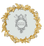 Gold Cornelia 4.5" Round Frame