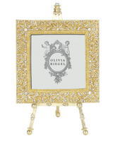 Gold Windsor 4x4 Frame on Easel