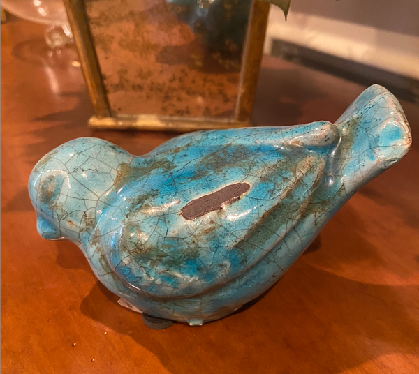 Terra Cotta Blue Bird