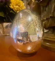 Mercury Glass Silver Easter Egg