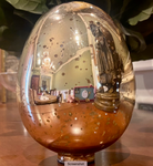 Mercury Glass Gold Easter Egg