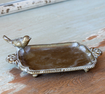 Brass Bird Soap Dish