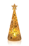 Twinkle LED Deco Gold Tree - Medium