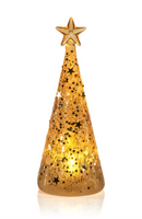 Twinkle LED Deco Gold Tree - Medium
