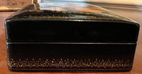 Russian Black Lacquer Box