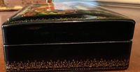 Russian Black Lacquer Box