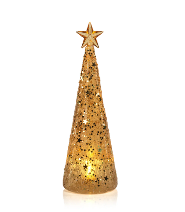 Twinkle LED Deco Gold Tree- Extra Large